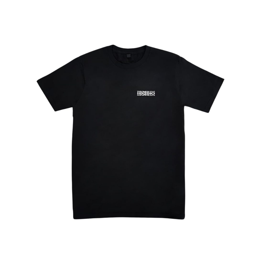 Mosaix 1.0 Black T-Shirt - Front View